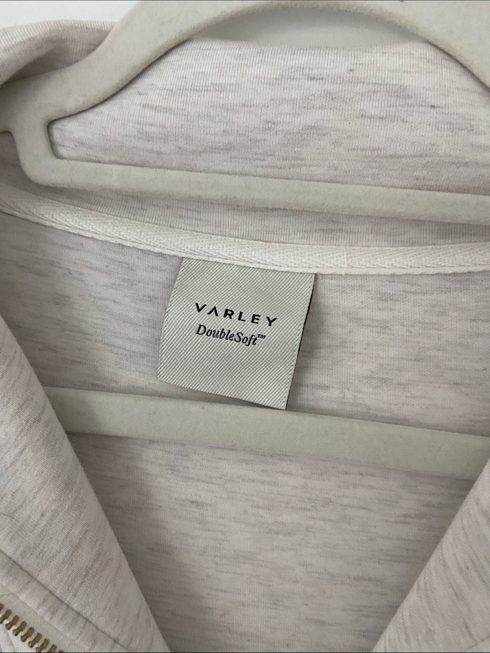 Varley Linvale Playsuit in Ivory Marl - Picture 8 of 16